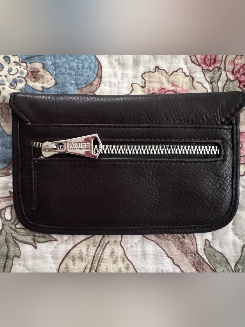 Aimee Kestenberg Black Leather Wallet - Picture 5 of 7